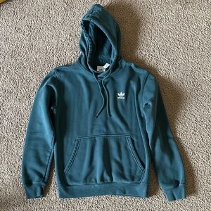Adidas Men's Deep Teal Hoodie